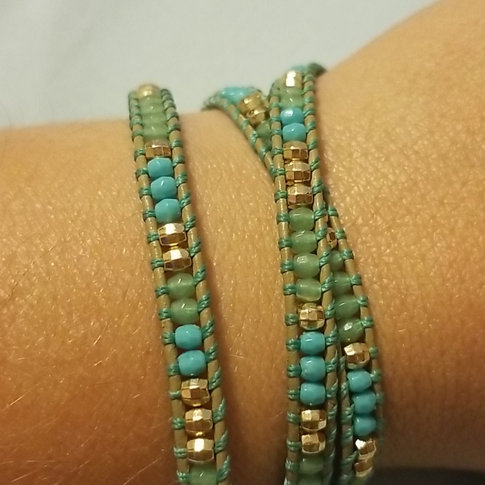 Stella and dot wrap around bracelet